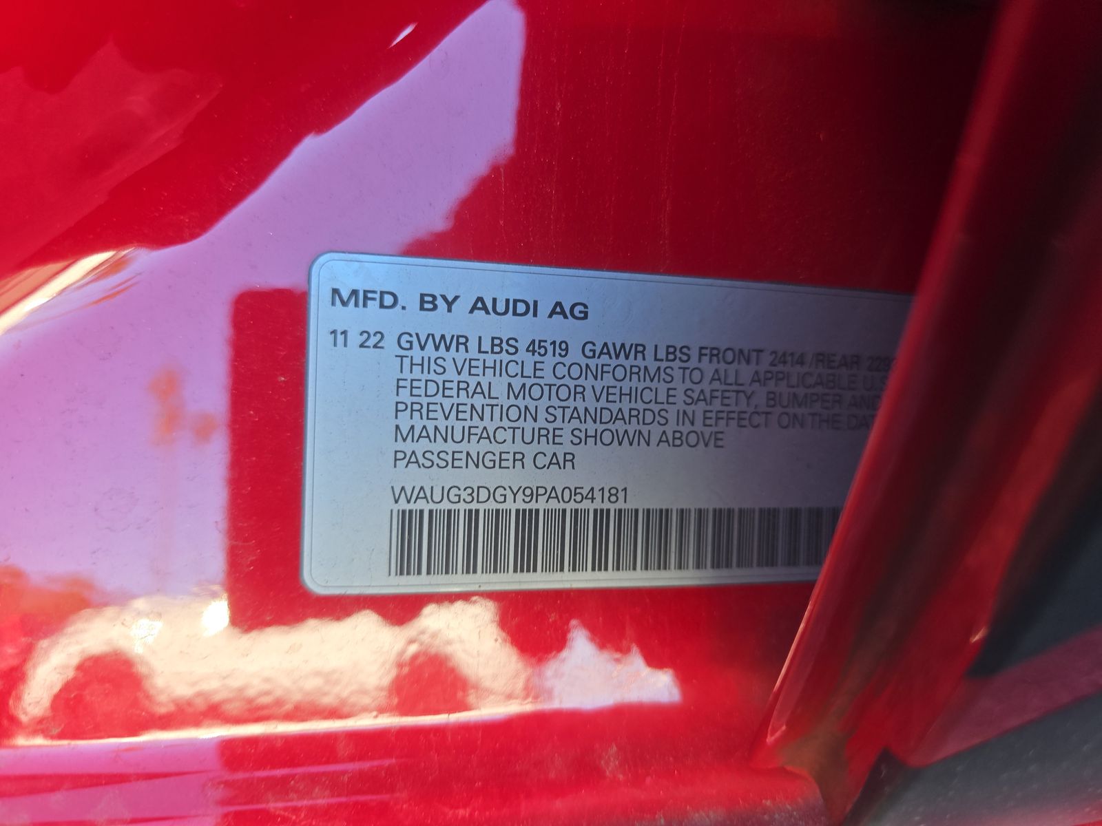 2023 Audi S3 Premium AWD