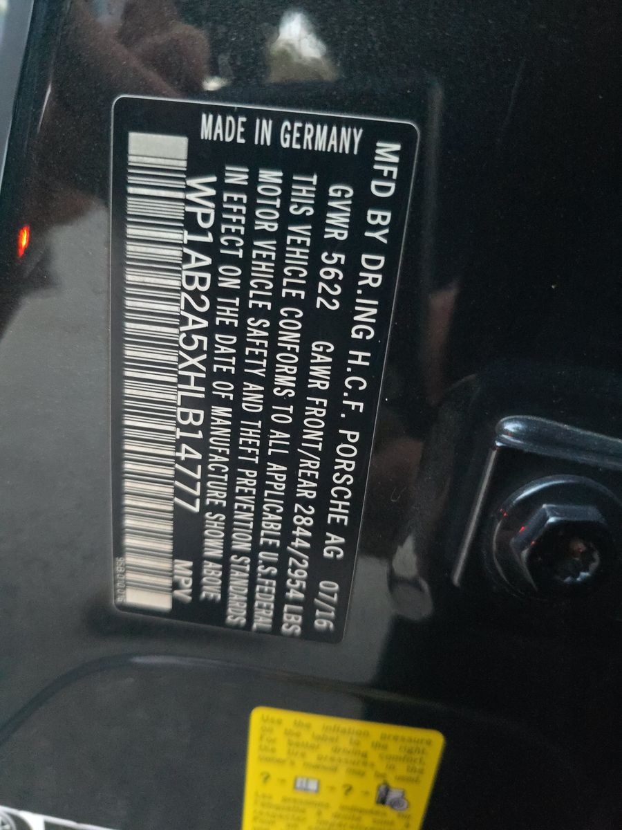 2017 Porsche Macan S AWD