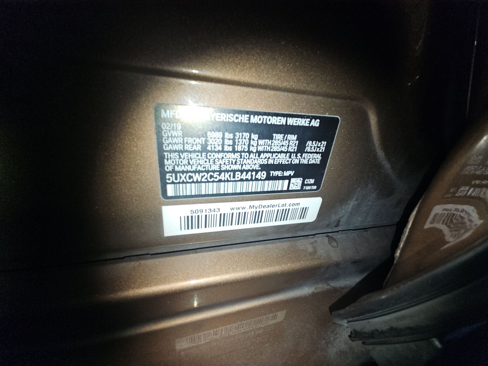 2019 BMW X7 xDrive40i AWD