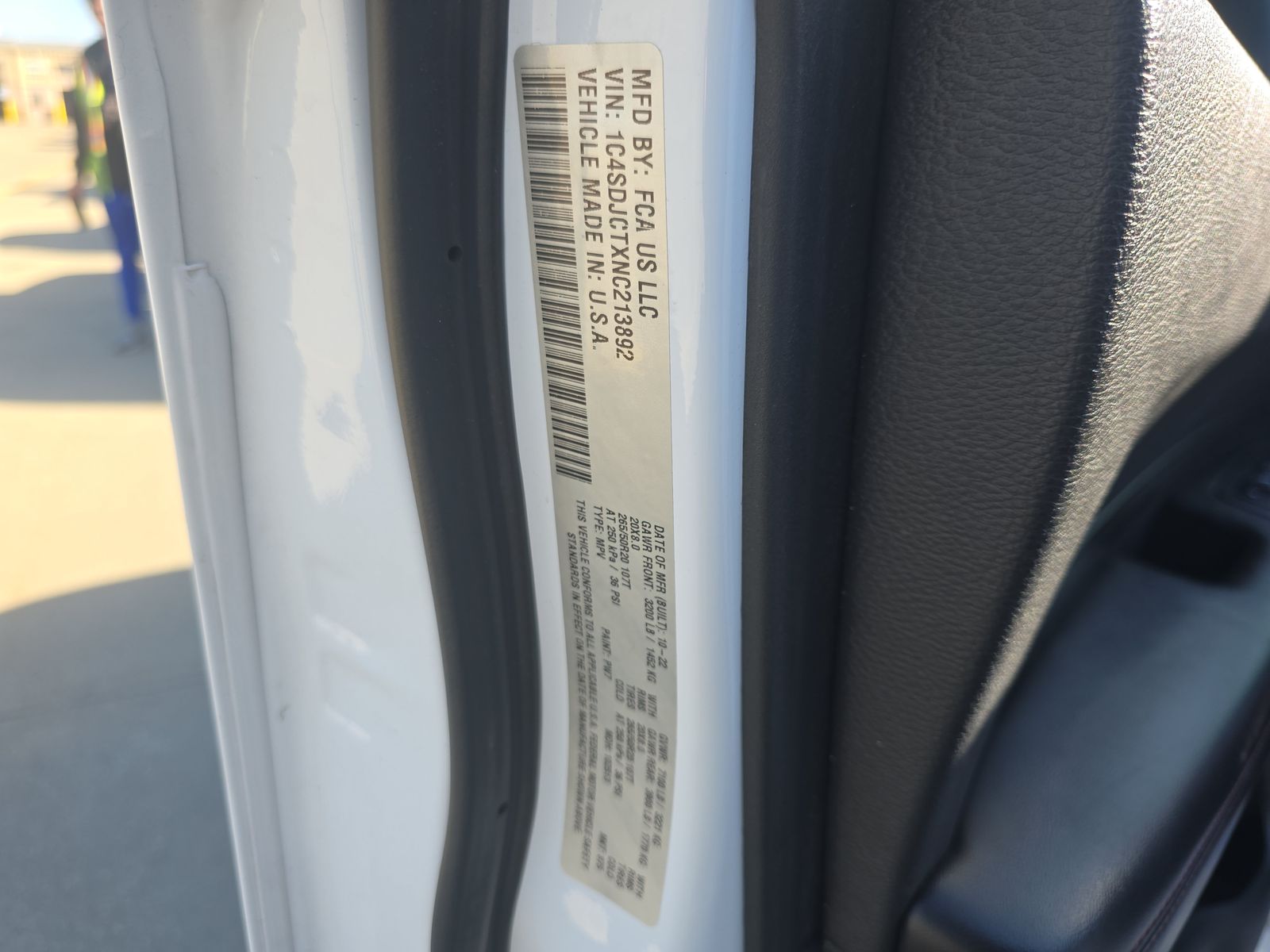 2022 Dodge Durango R/T AWD