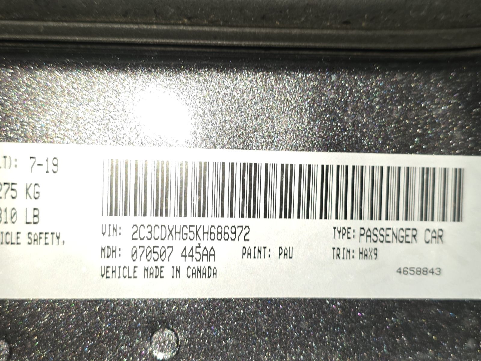 2019 Dodge Charger GT RWD