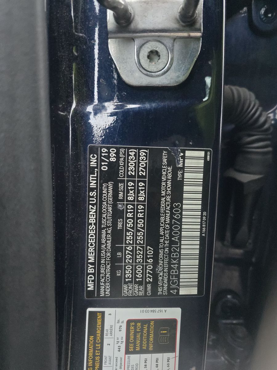 2020 Mercedes-Benz GLE GLE 350 AWD