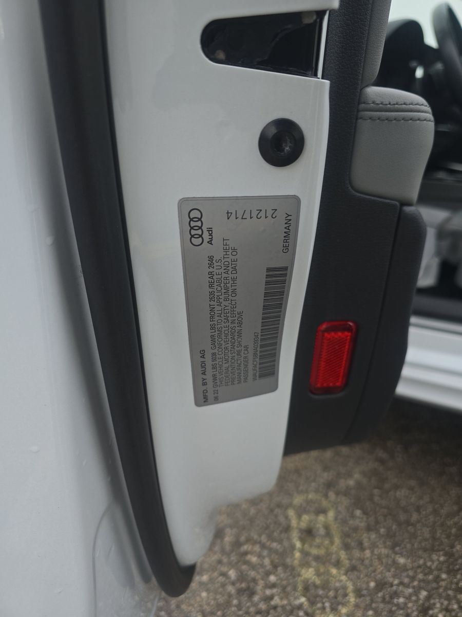 2022 Audi A5 S Line Premium Plus AWD