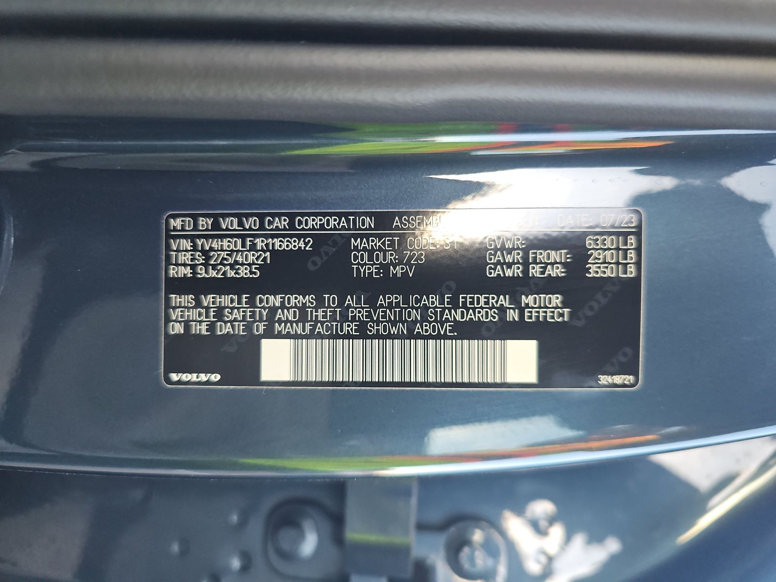 2024 Volvo XC90 Recharge T8 Ultimate AWD