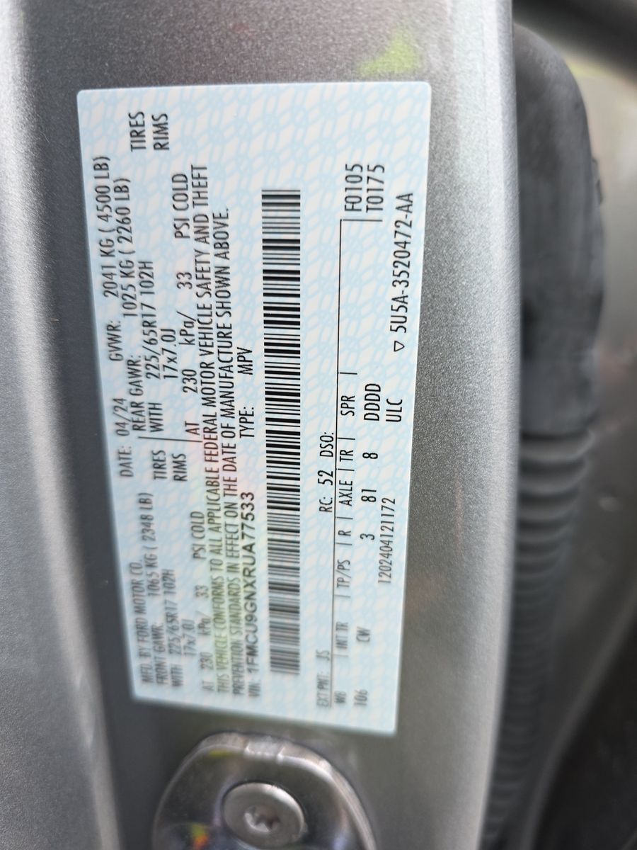 2024 Ford Escape Active AWD