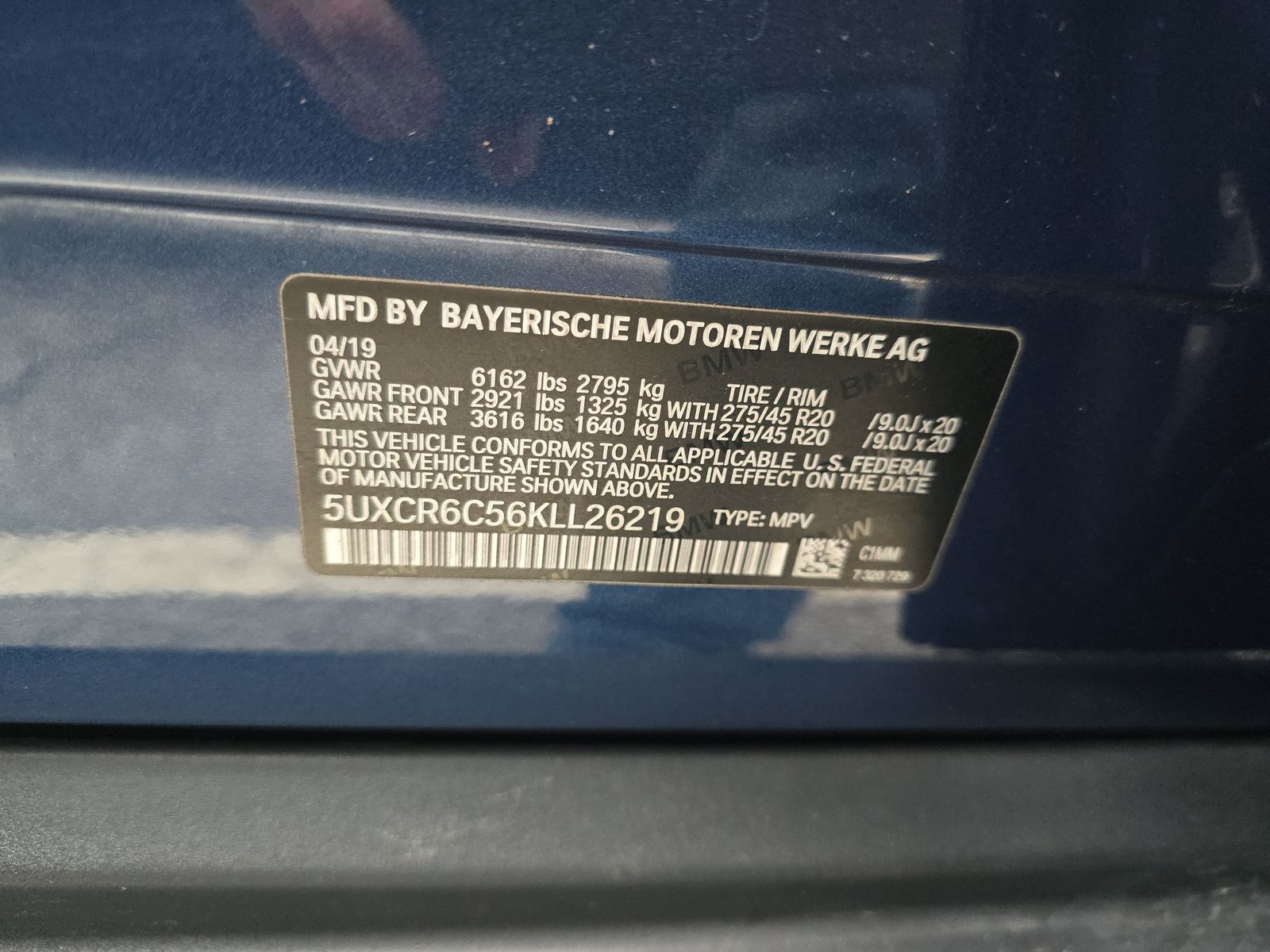 2019 BMW X5 xDrive40i AWD