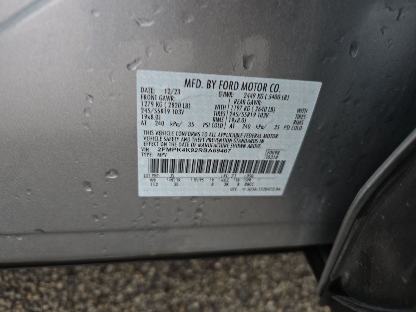 2024 Ford Edge Titanium AWD