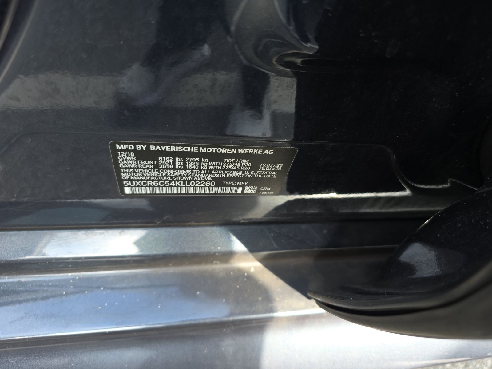 2019 BMW X5 xDrive40i AWD