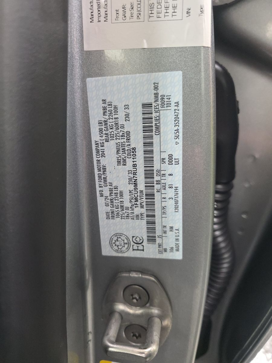 2024 Ford Escape ST-Line AWD