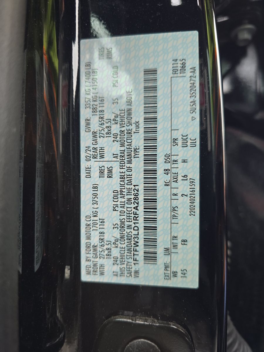 2024 Ford F-150 Hybrid XLT AWD