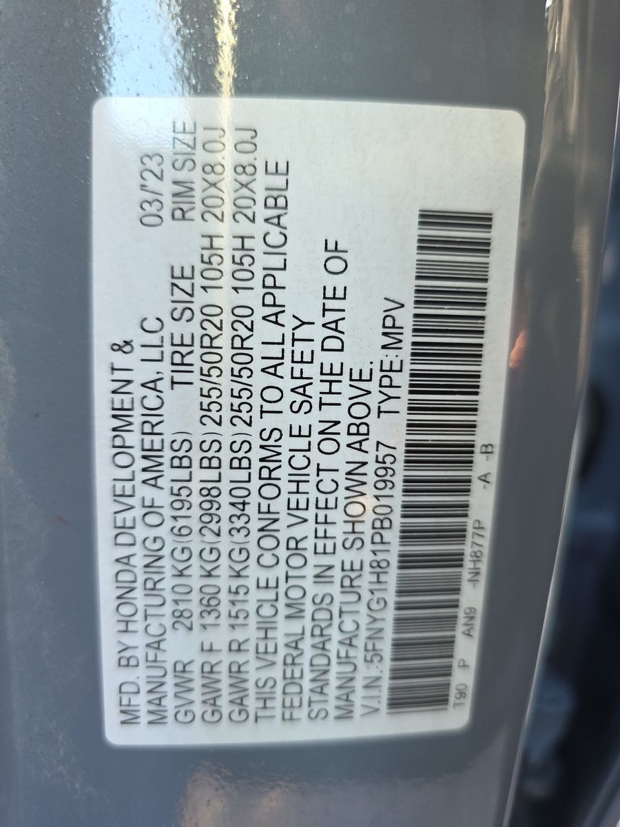 2023 Honda Pilot Elite AWD