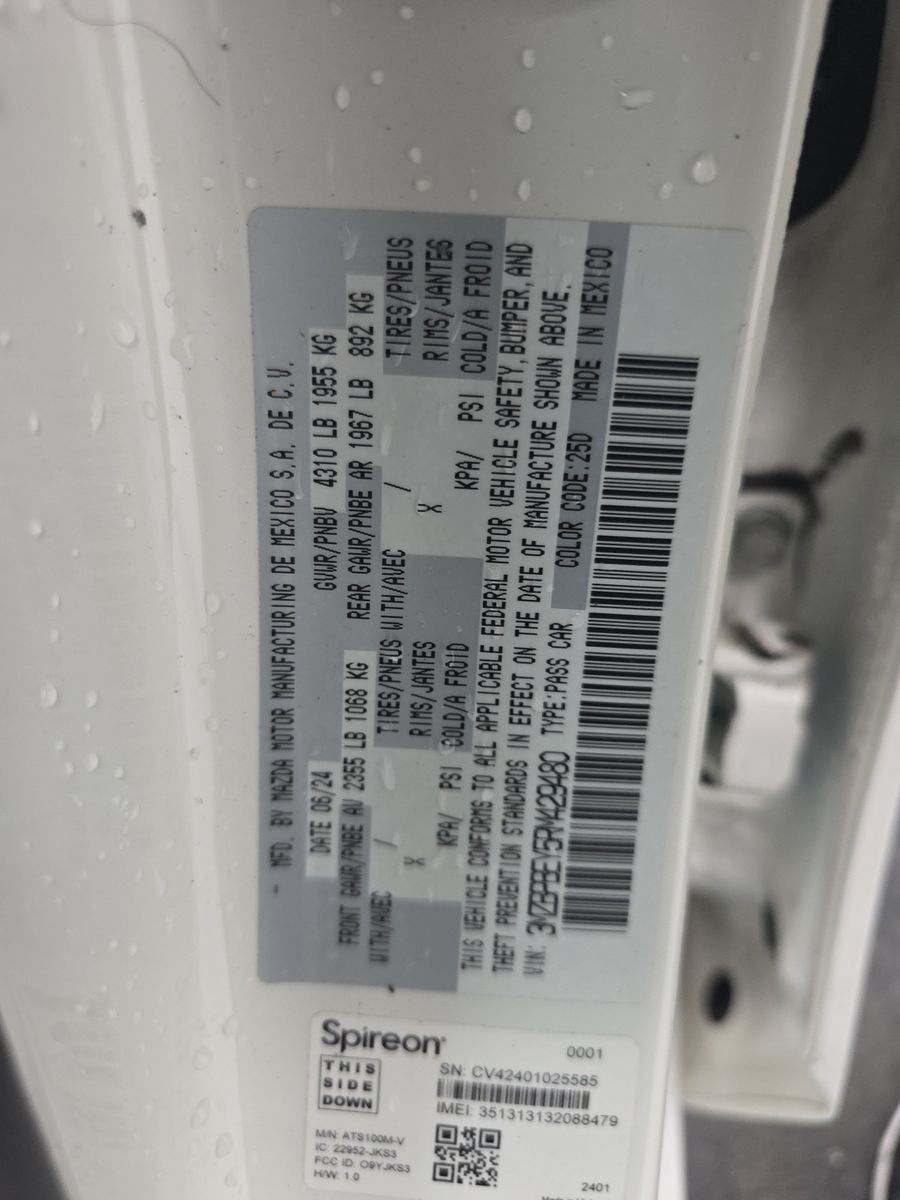 2024 MAZDA MAZDA3 2.5 Turbo AWD