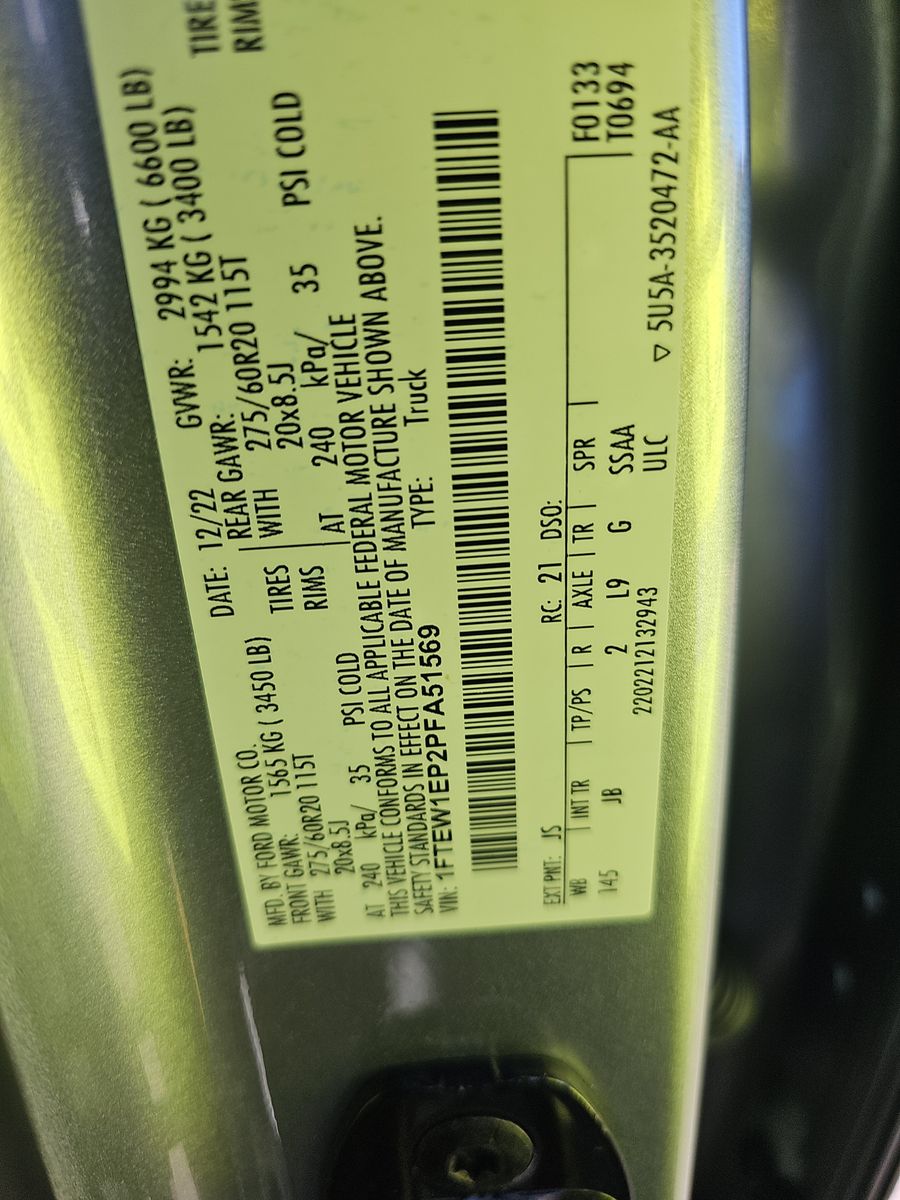 2023 Ford F-150 XL AWD