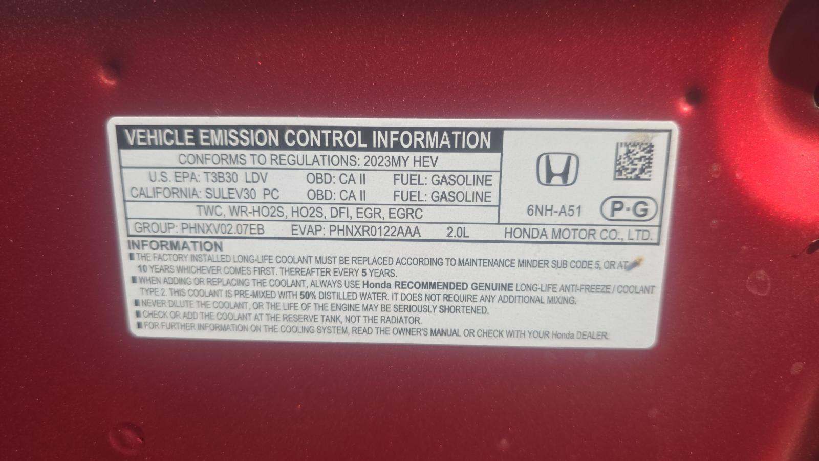2023 Honda Accord Hybrid Sport FWD