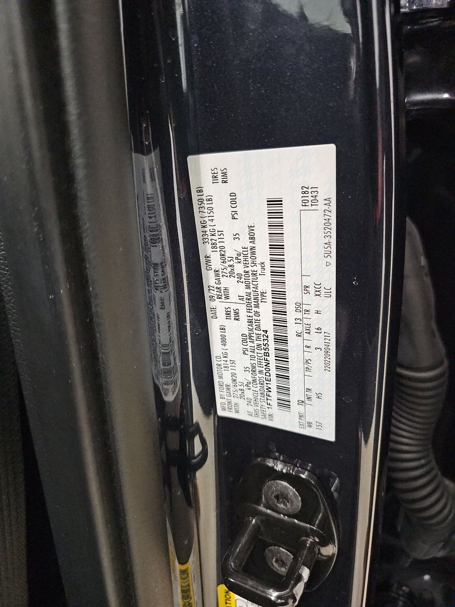 2022 Ford F-150 Hybrid Lariat AWD