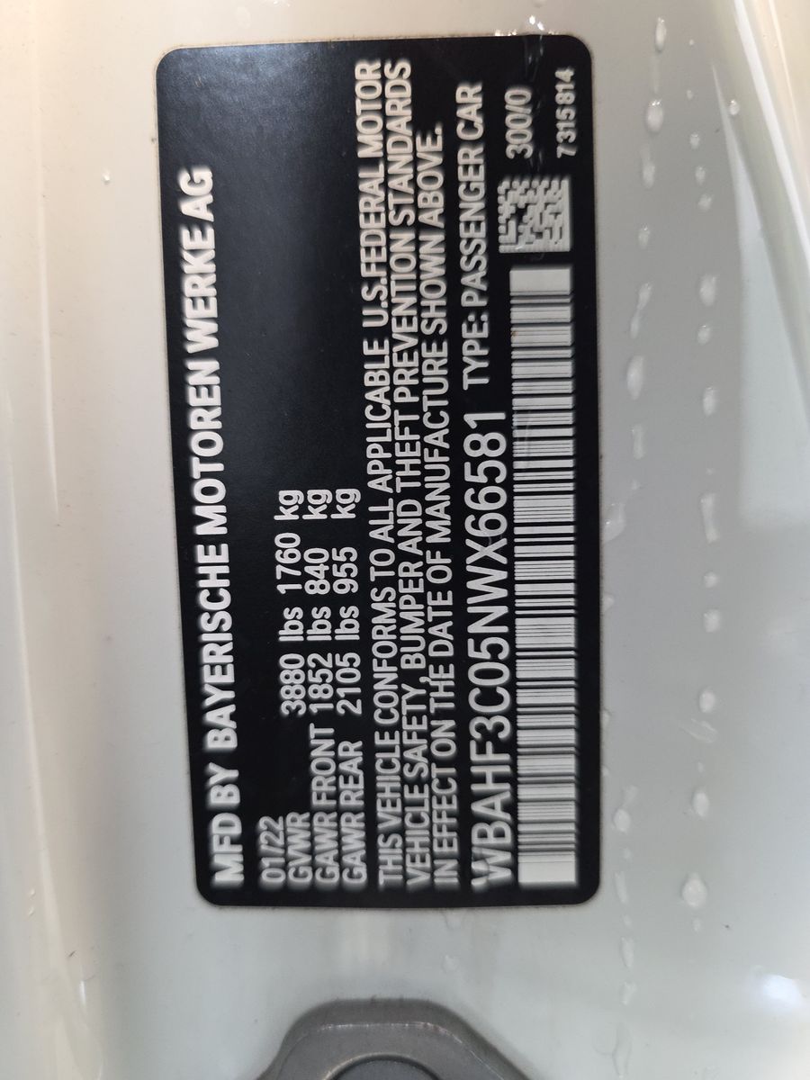 2022 BMW Z4 sDrive30i RWD