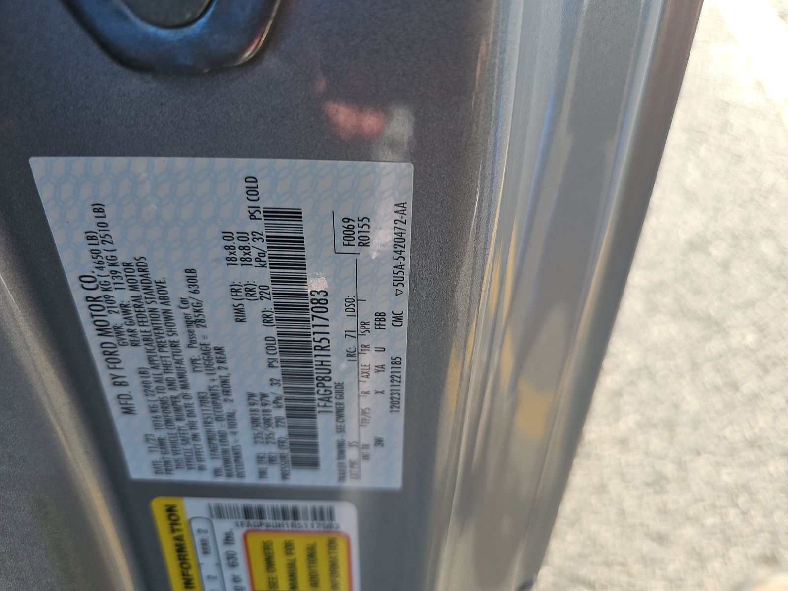 2024 Ford Mustang EcoBoost Premium RWD