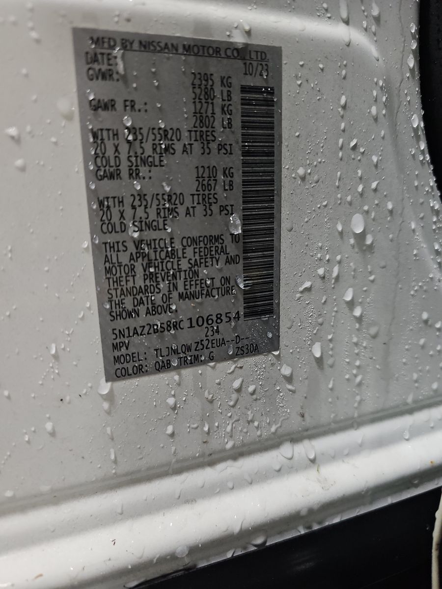 2024 Nissan Murano SV AWD