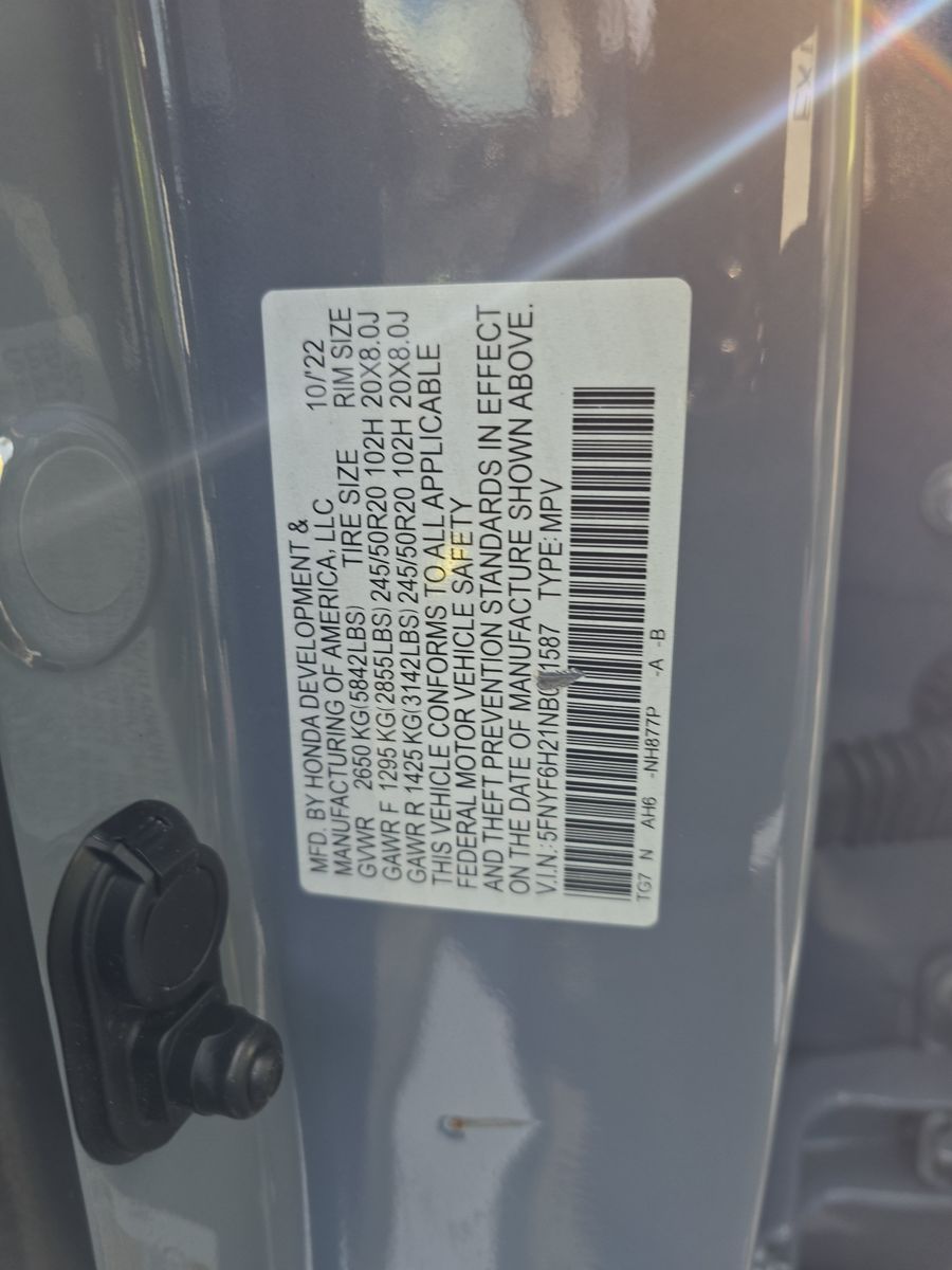 2022 Honda Pilot Special Edition AWD