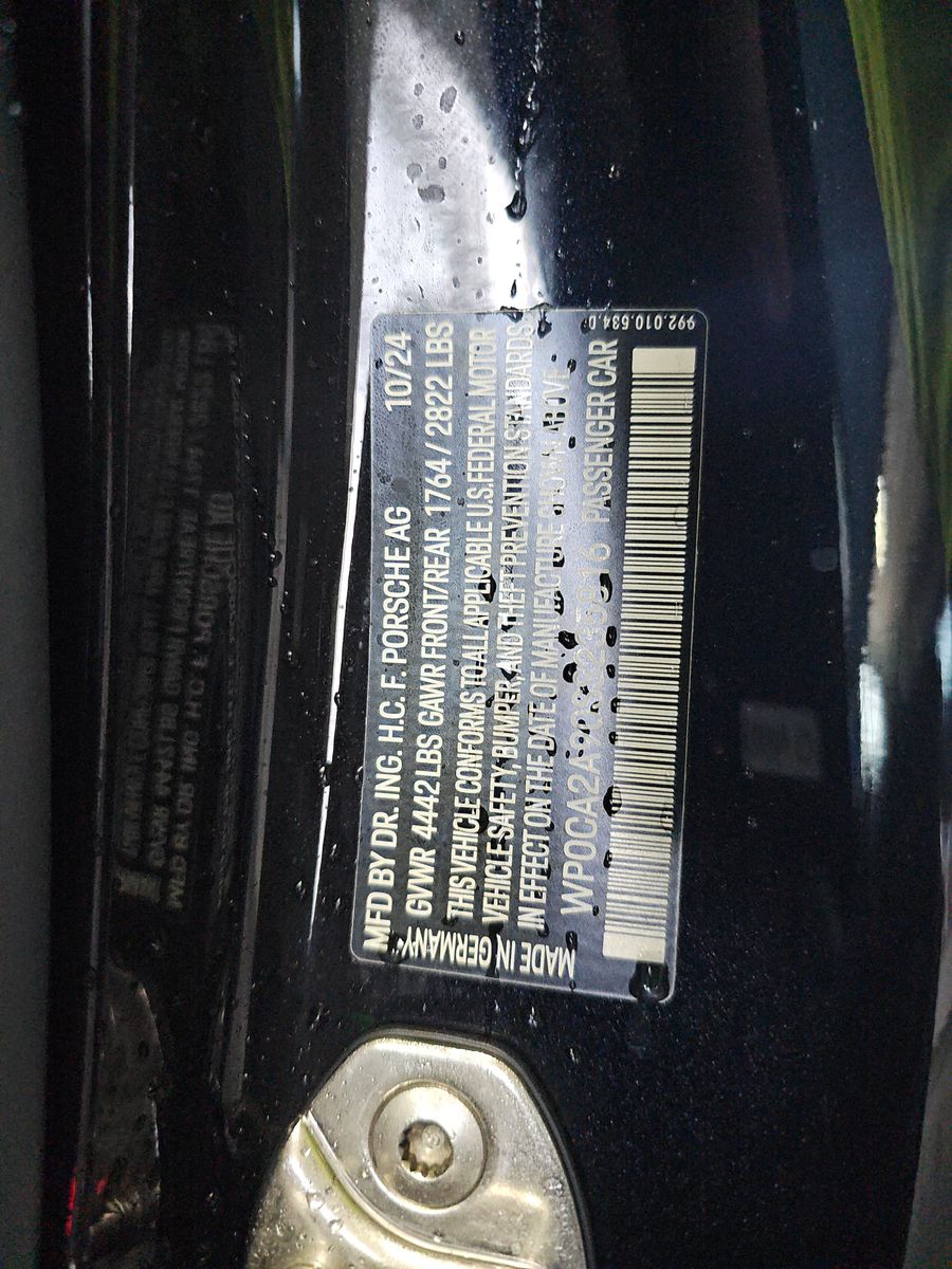 2025 Porsche 911 Carrera RWD