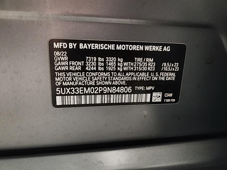 2023 BMW X7 M60i AWD