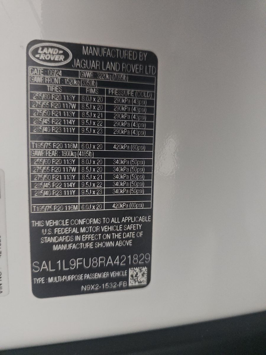 2024 Land Rover Range Rover Sport Dynamic SE AWD