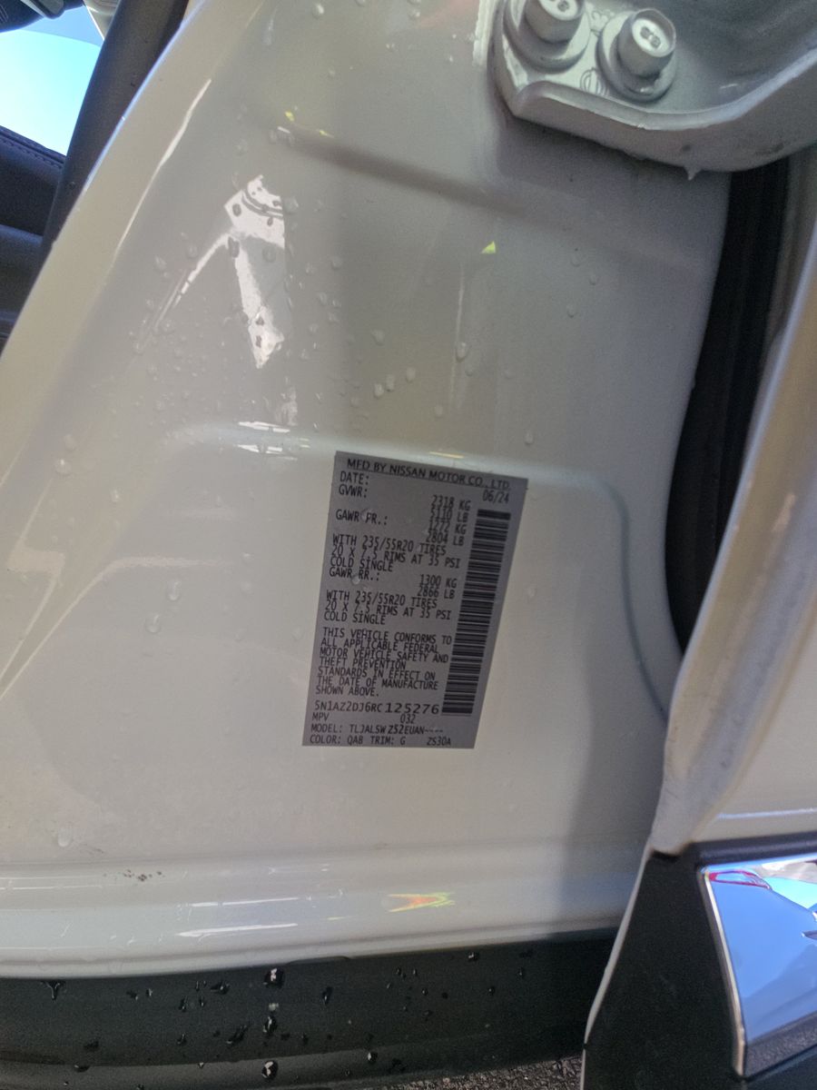 2024 Nissan Murano Platinum FWD