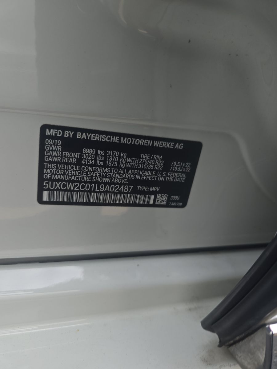 2020 BMW X7 xDrive40i AWD