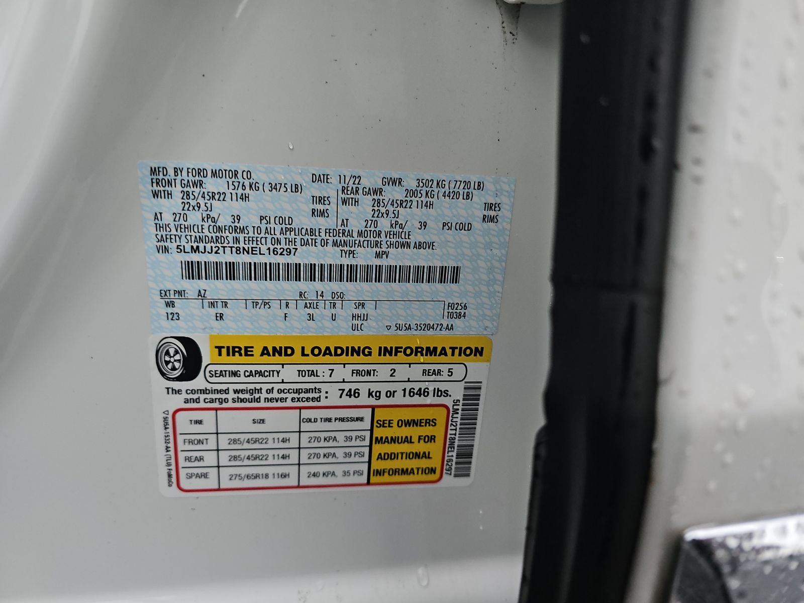 2022 Lincoln Navigator Black Label AWD