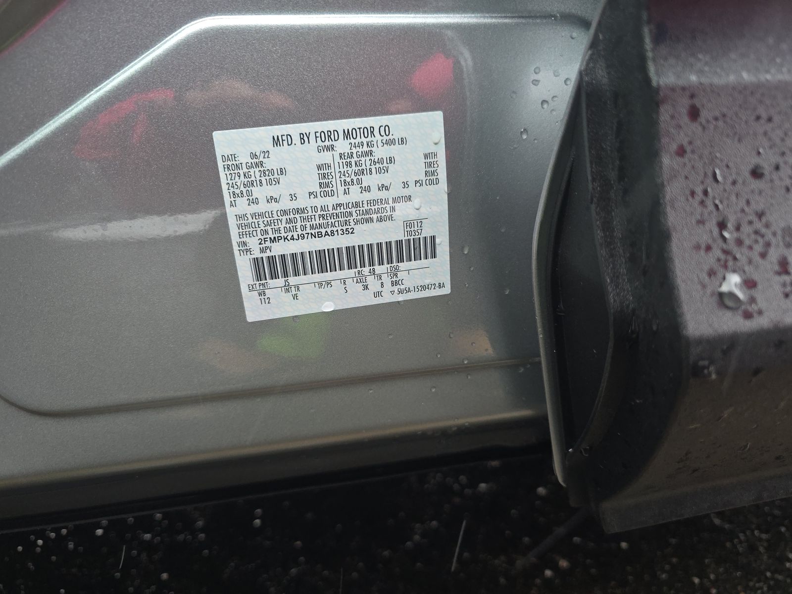 2022 Ford Edge SEL AWD