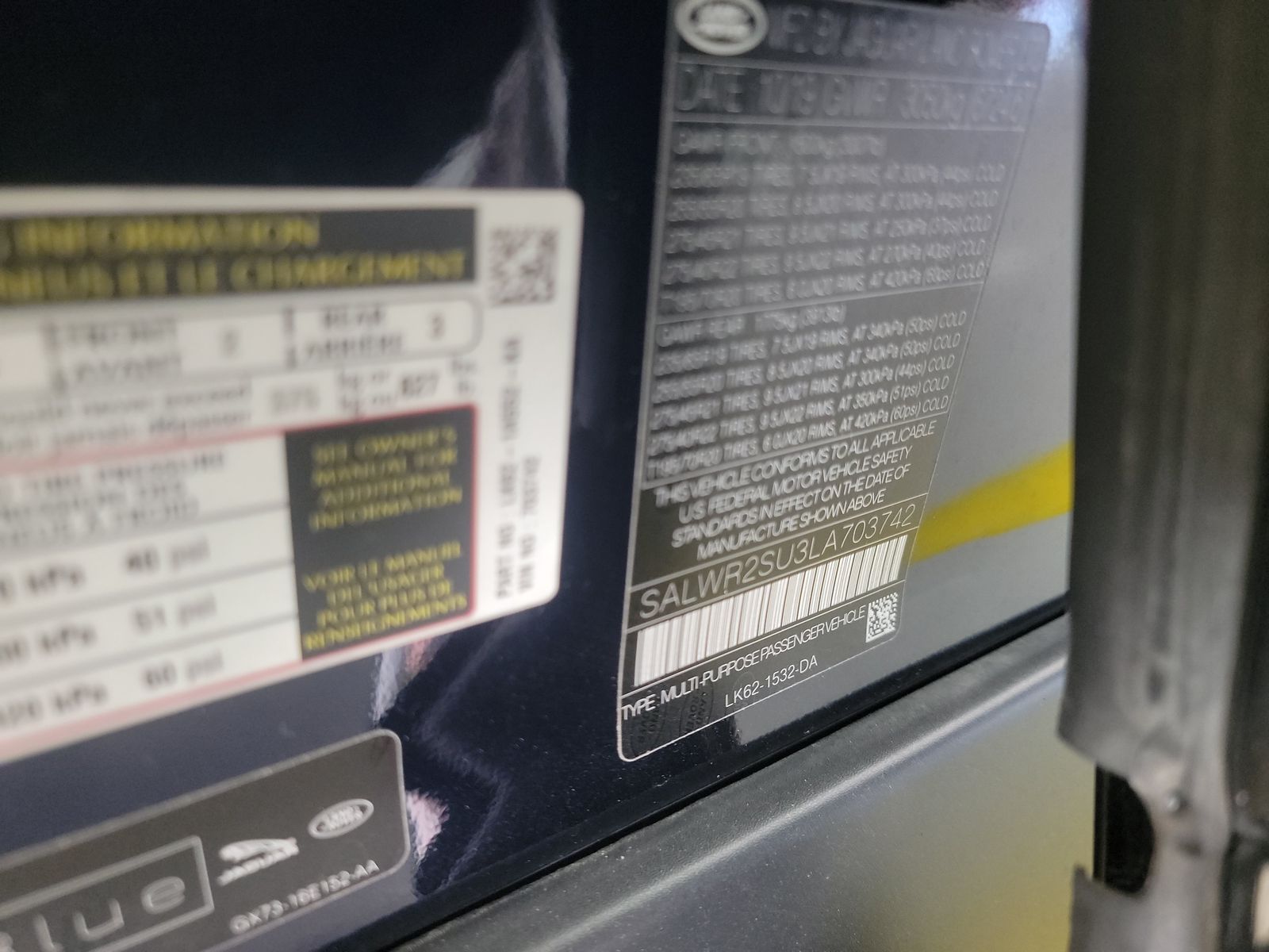 2020 Land Rover Range Rover Sport HSE AWD