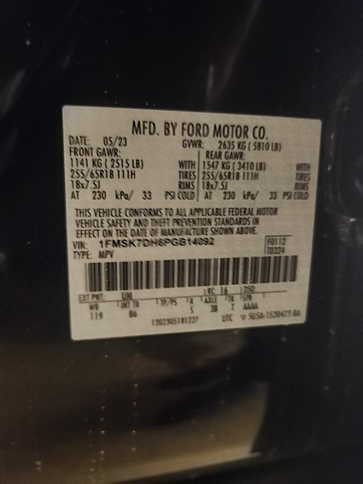 2023 Ford Explorer XLT RWD