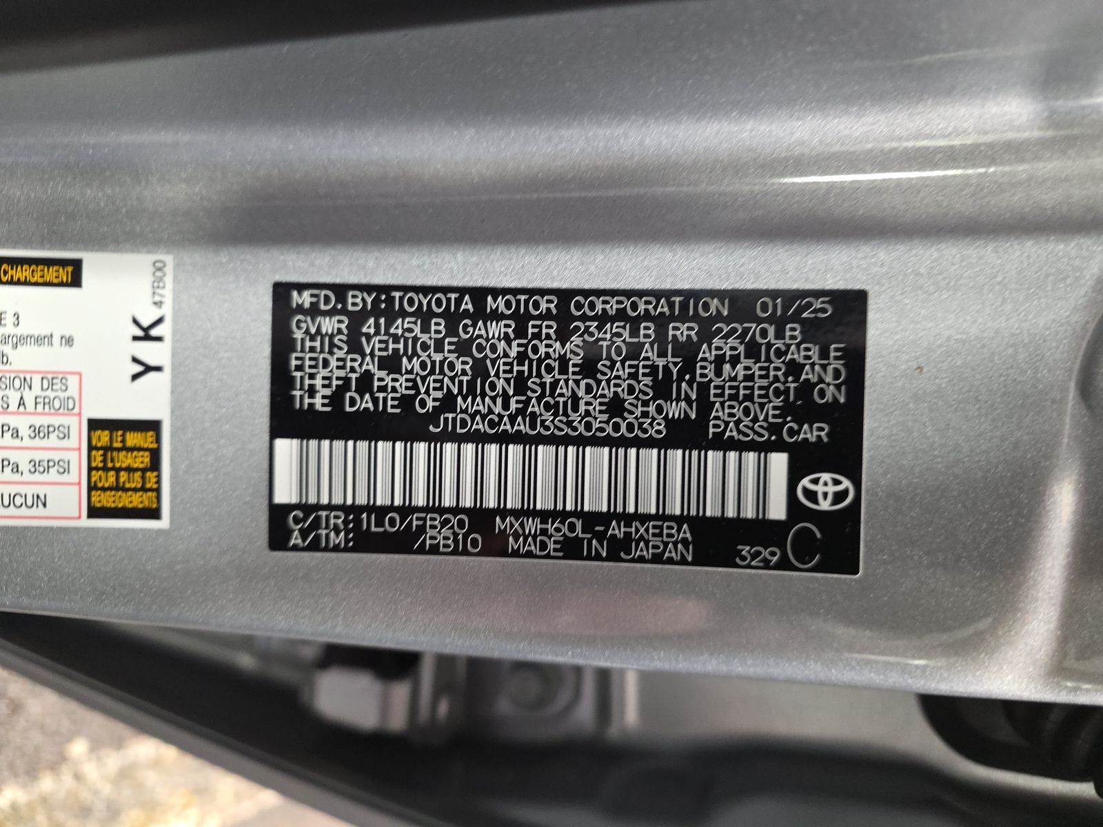 2025 Toyota Prius LE FWD