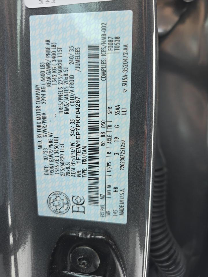 2023 Ford F-150 Lariat AWD