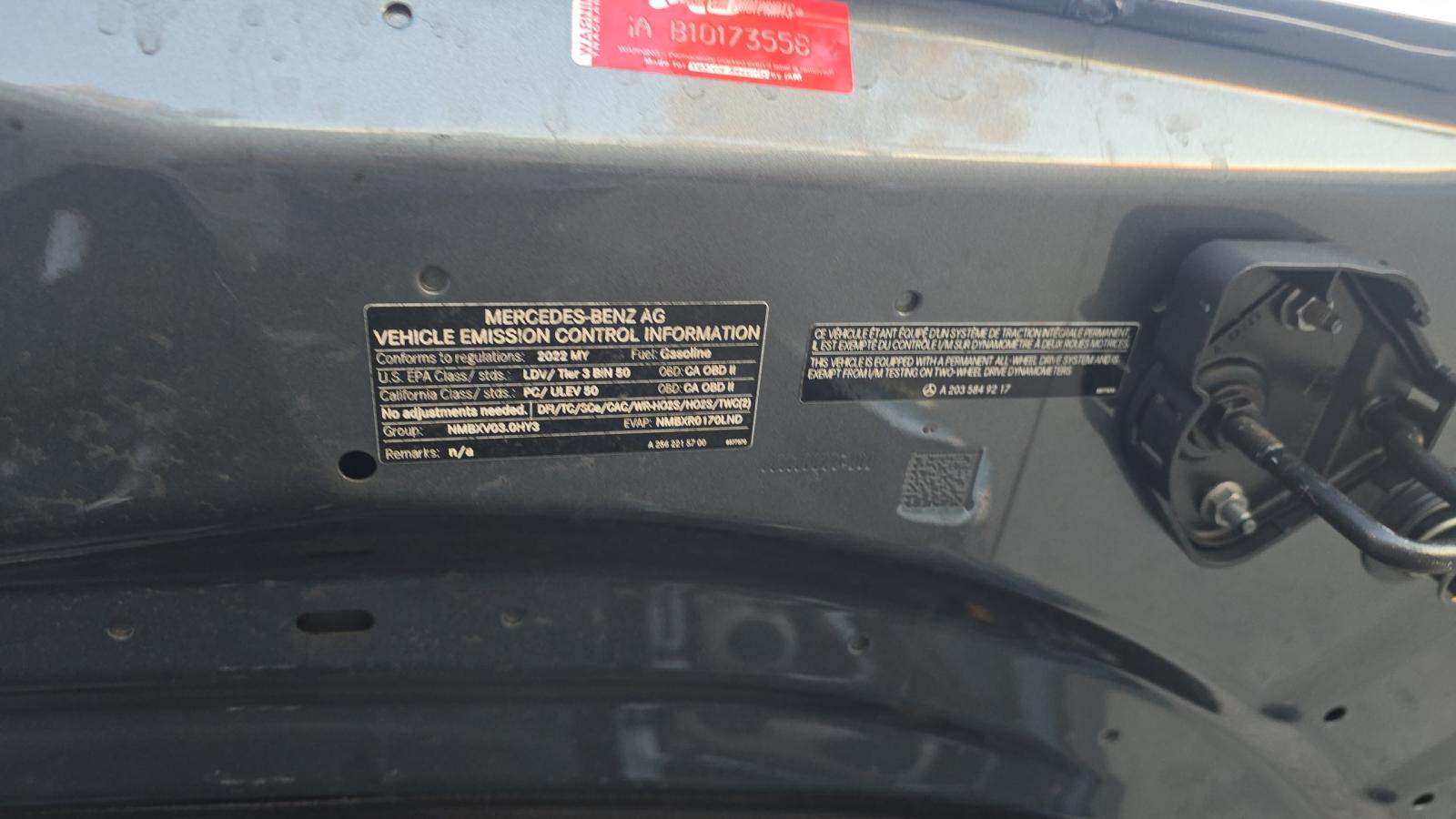 2022 Mercedes-Benz S-Class S 500 AWD