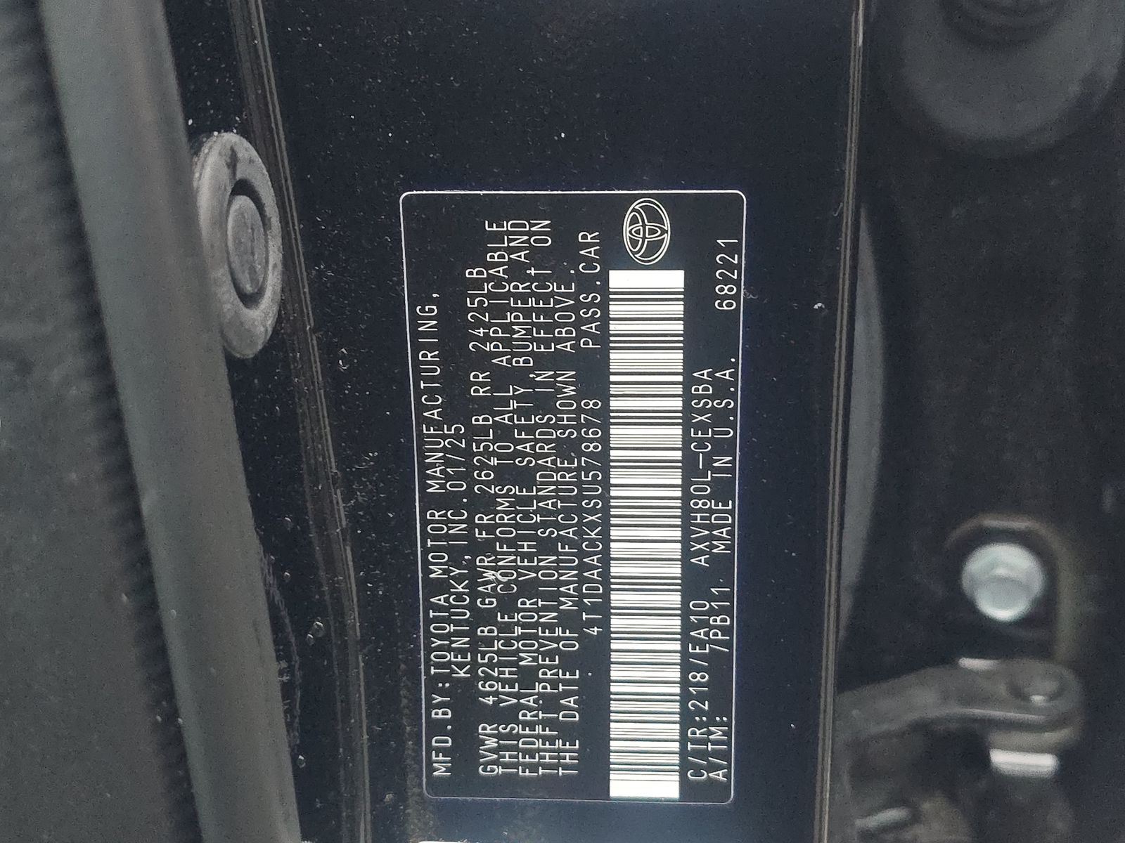 2025 Toyota Camry SE FWD