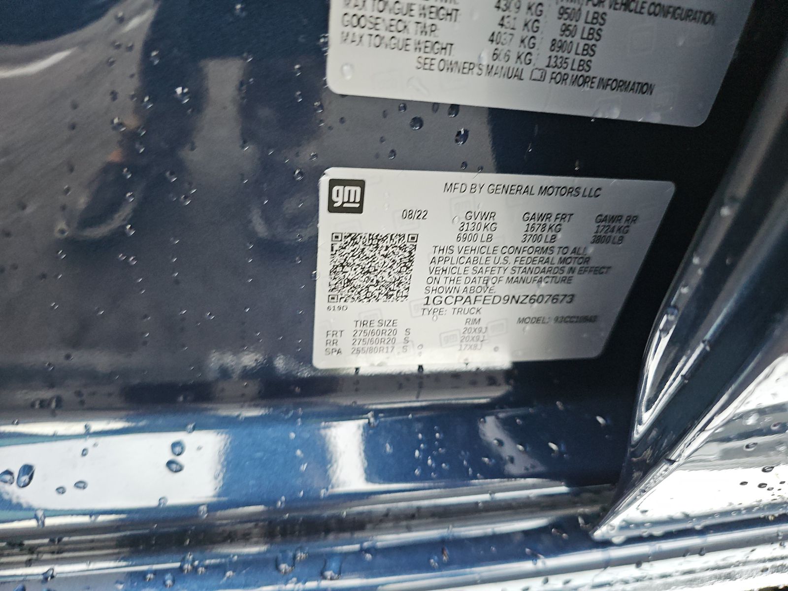 2022 Chevrolet Silverado 1500 High Country RWD