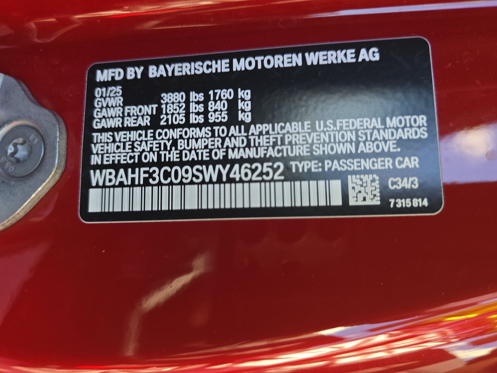 2025 BMW Z4 sDrive30i RWD