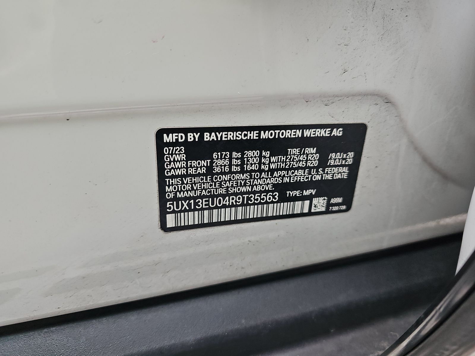 2024 BMW X5 sDrive40i RWD