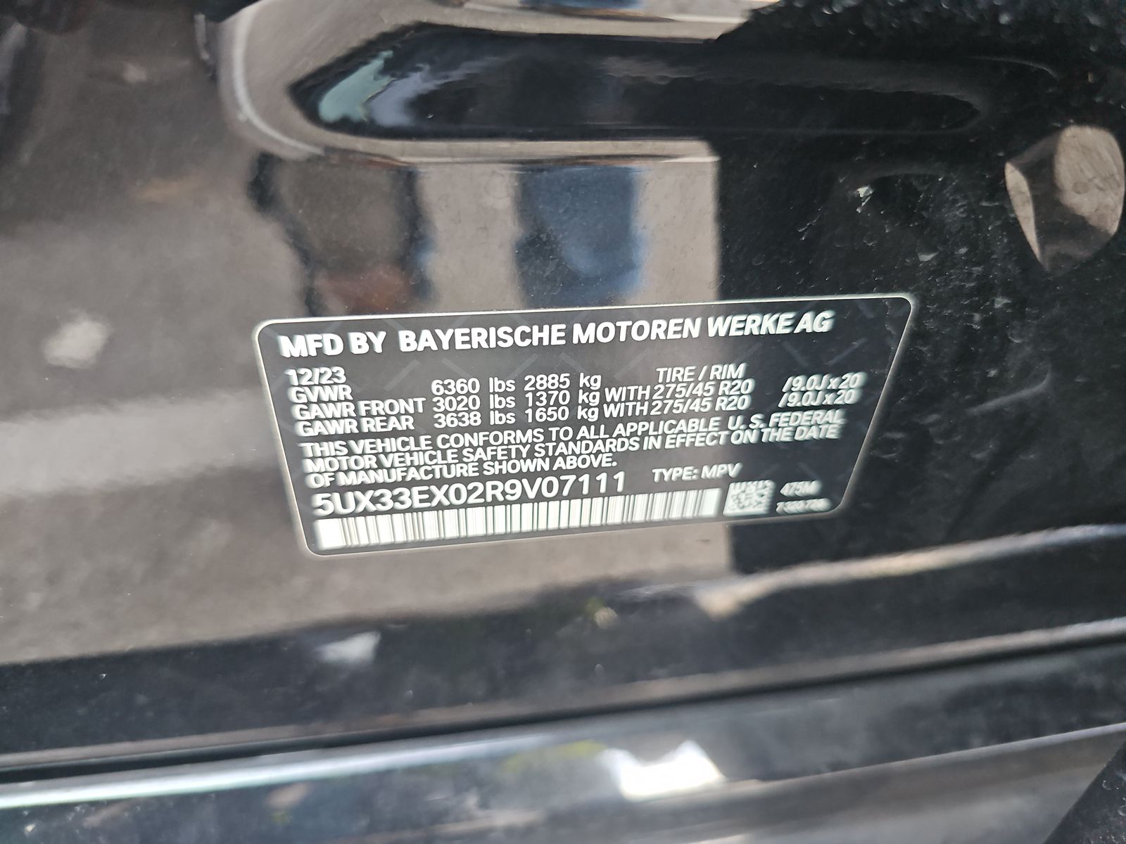 2024 BMW X6 xDrive40i AWD