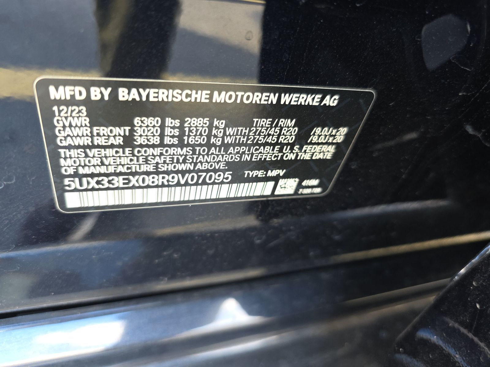 2024 BMW X6 xDrive40i AWD