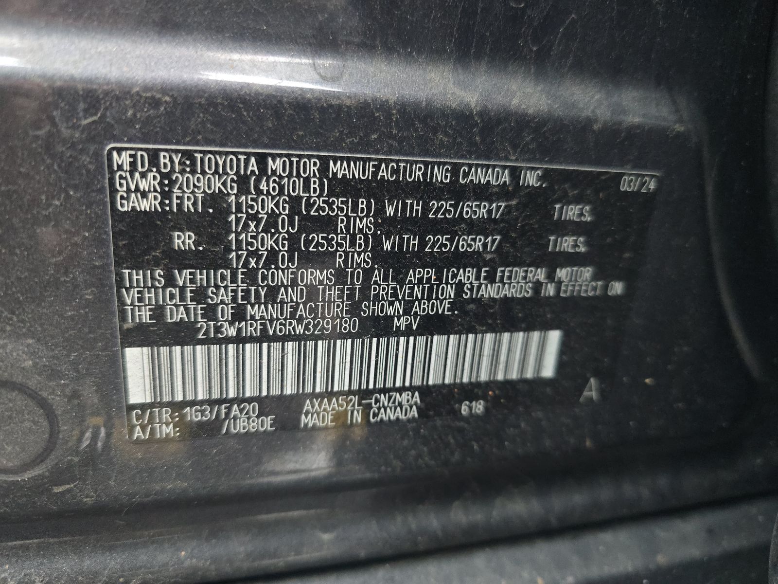 2024 Toyota RAV4 XLE FWD