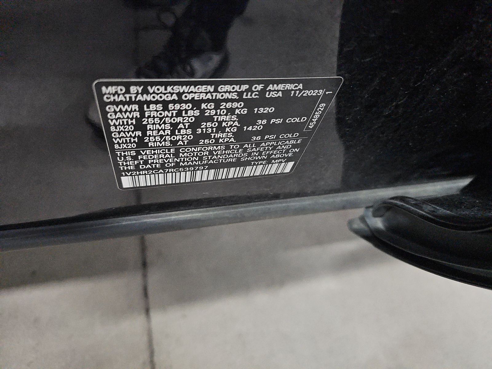 2024 Volkswagen Atlas 2.0T SE AWD