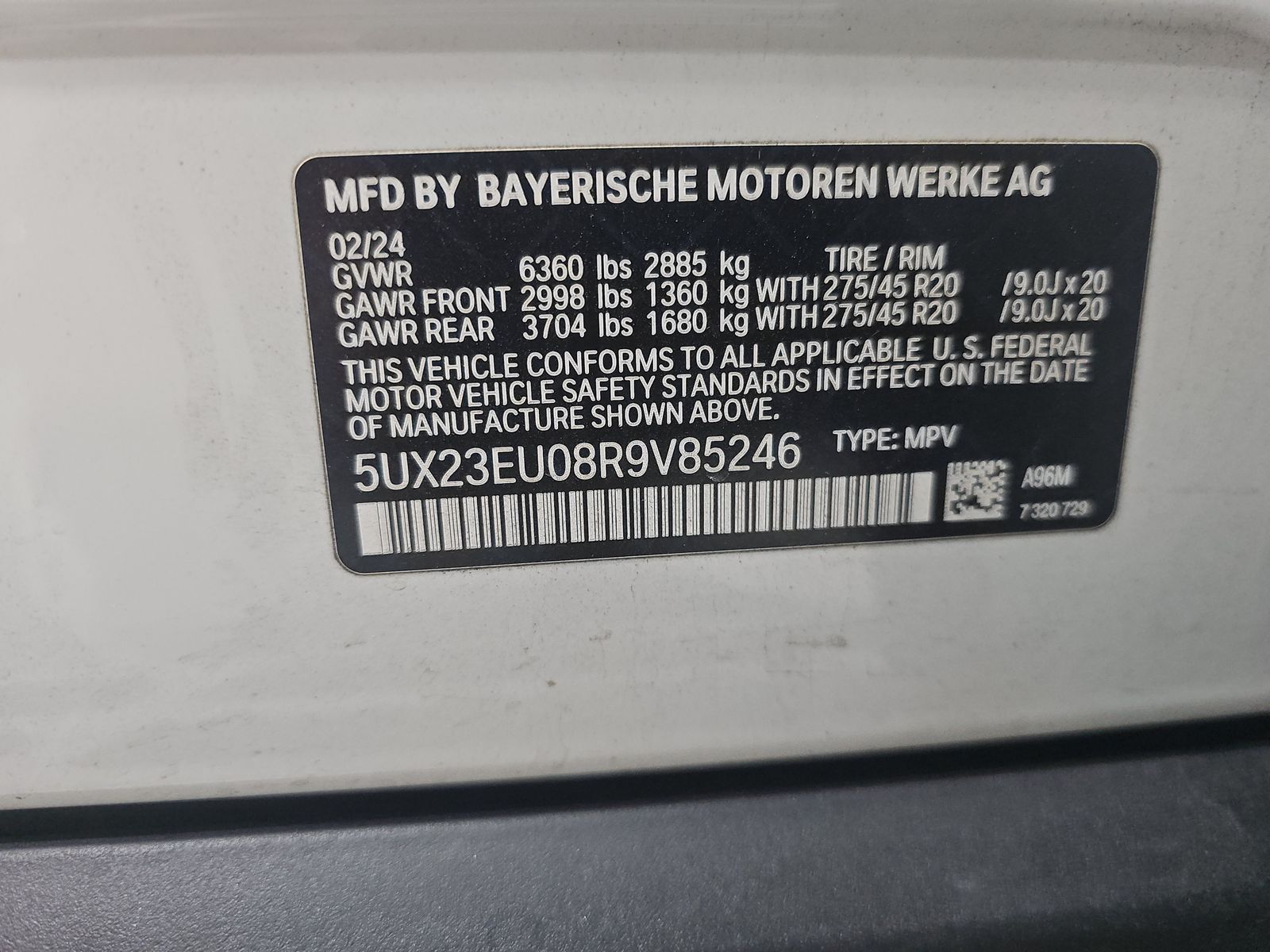 2024 BMW X5 xDrive40i AWD