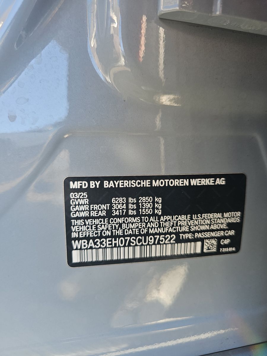 2025 BMW 7 Series 740i xDrive AWD