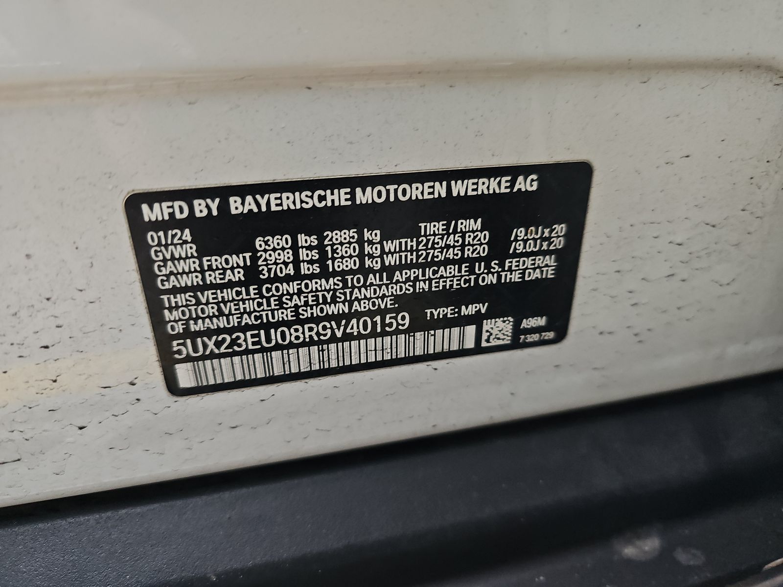 2024 BMW X5 xDrive40i AWD