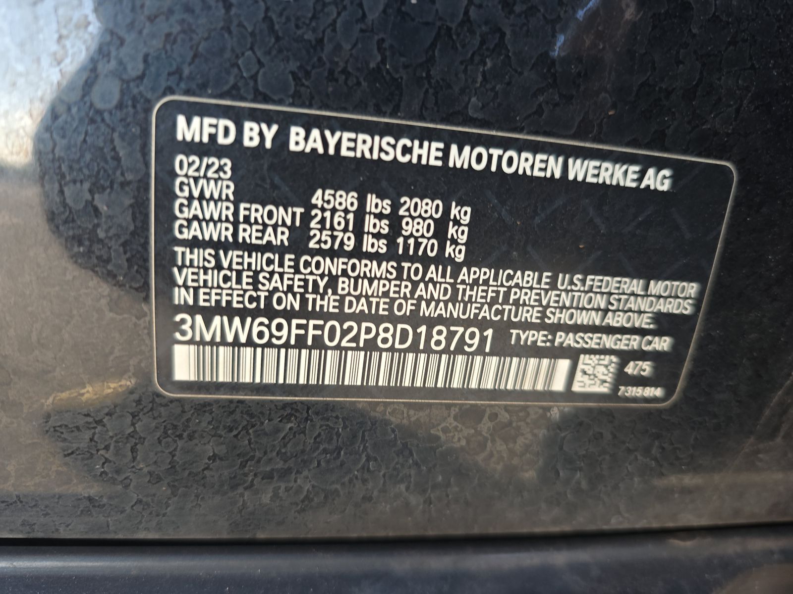 2023 BMW 3 Series 330i RWD