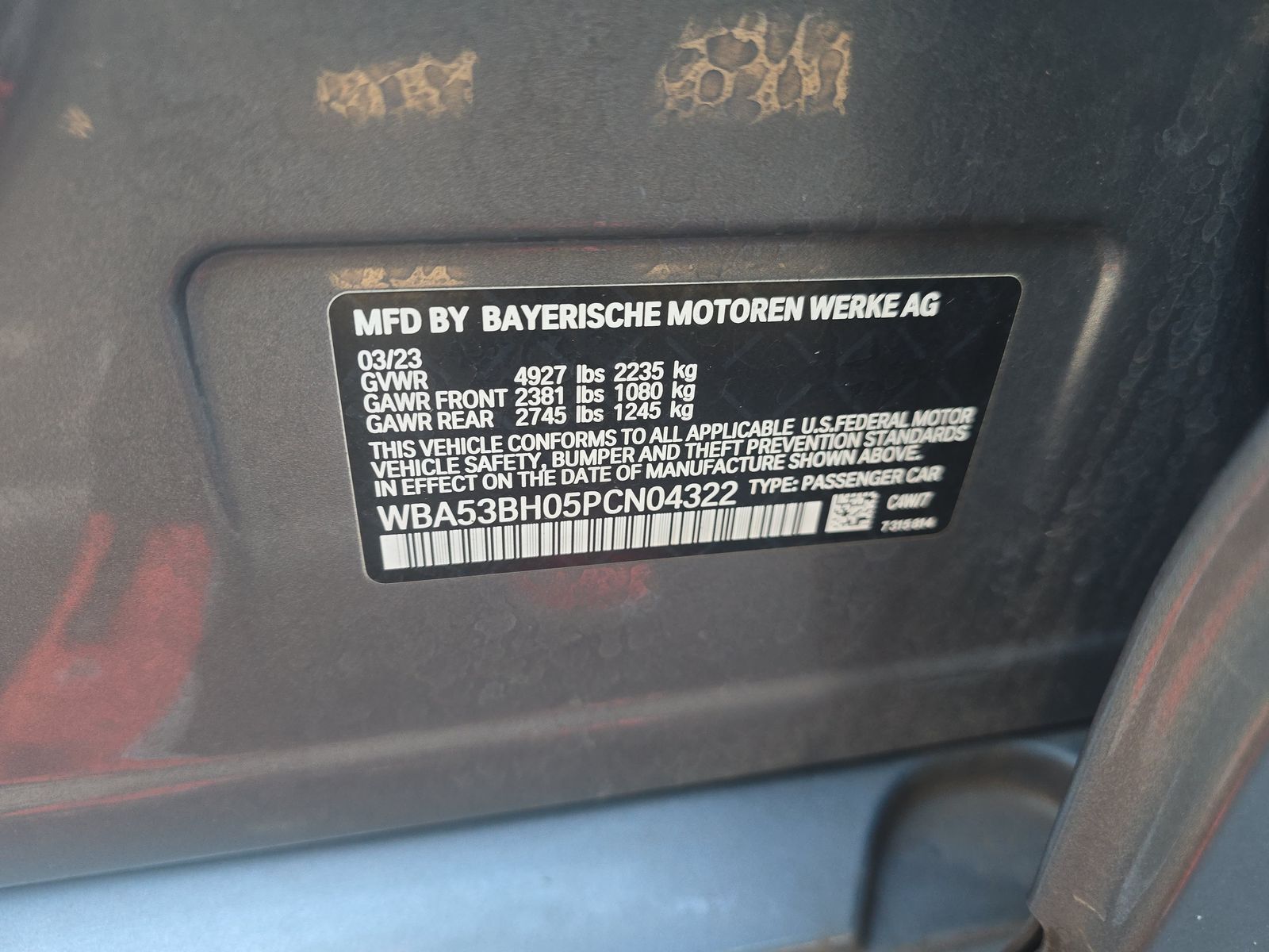 2023 BMW 5 Series 530i RWD