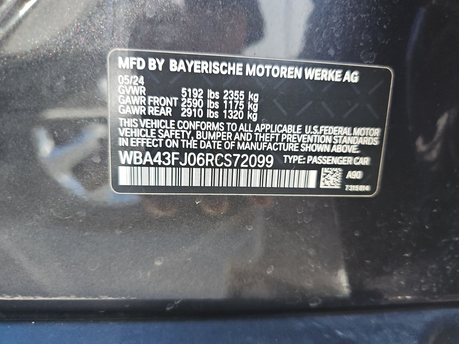 2024 BMW 5 Series 530i RWD