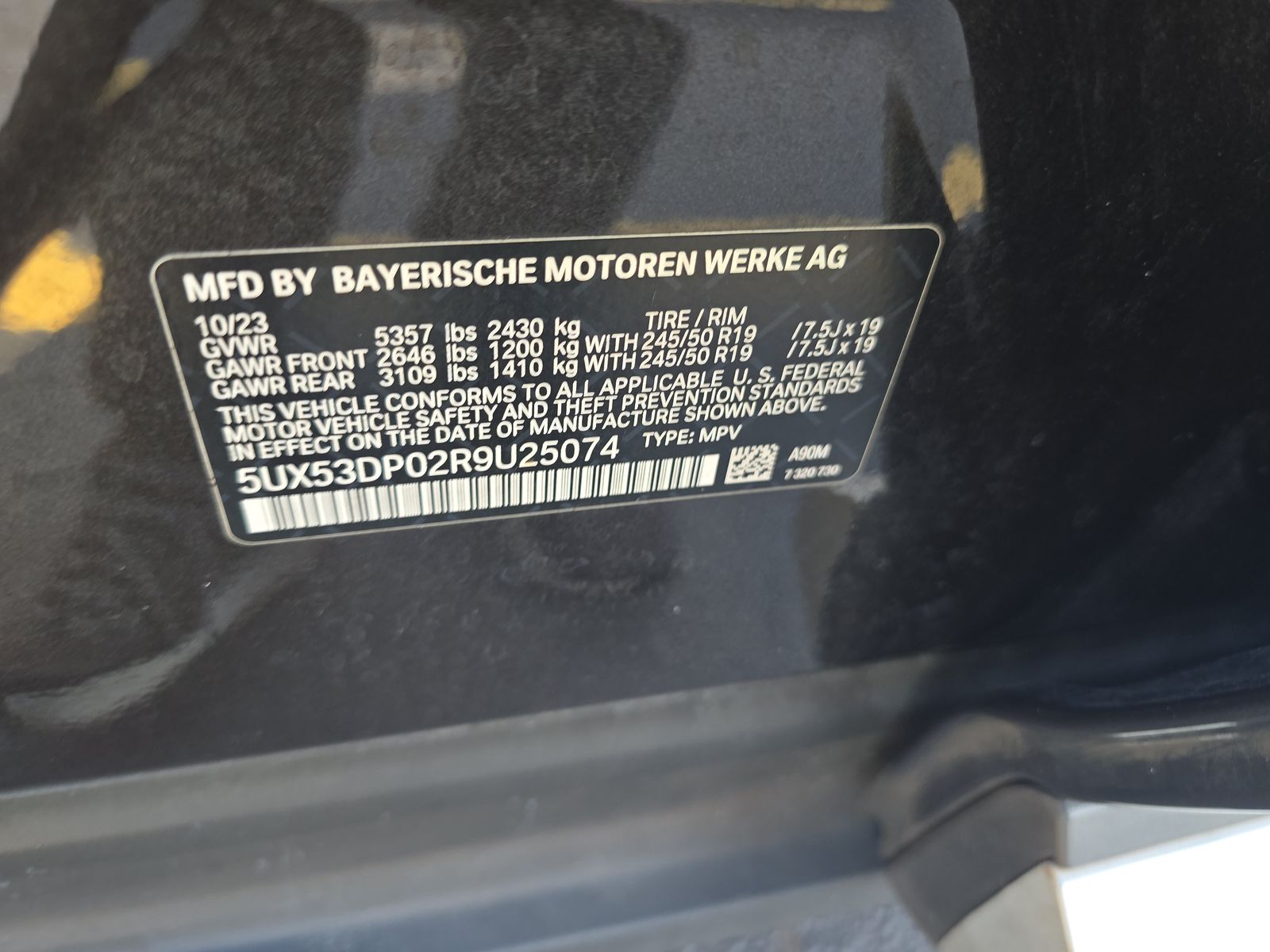 2024 BMW X3 xDrive30i AWD